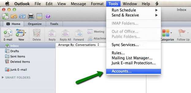 set time for email to send outlook mac